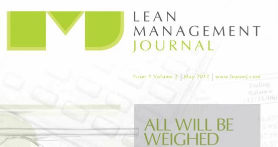 The 5th LMJ article on SCGM Lean Way