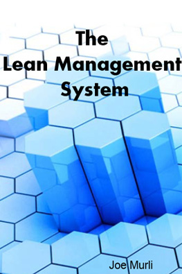 The Lean Management System